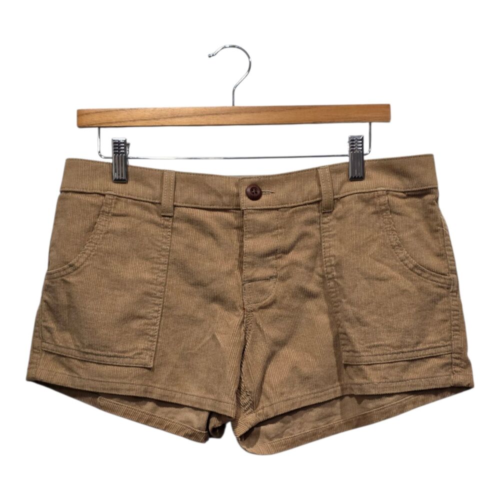 New! Birdwell Beach Britches Women's Toast Retro Boho Classic Corduroy Shorts, 8